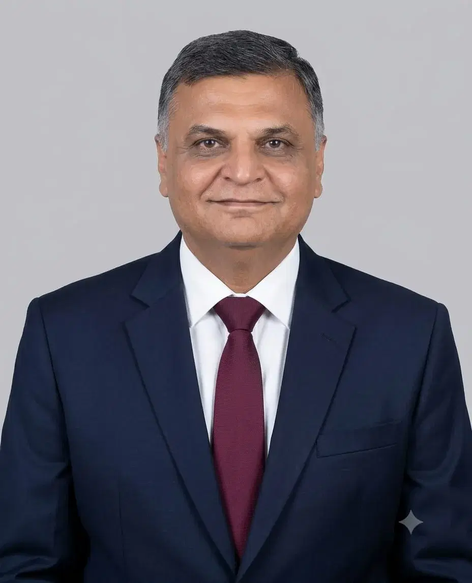 Portrait of Mr. Bhachubhai D. Arethiya, Trustee, Shree Khodaldham Trust – Kagvad