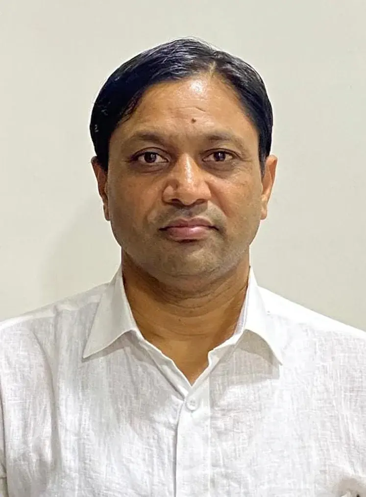Portrait of Mr. Mavji Gela Gandhi